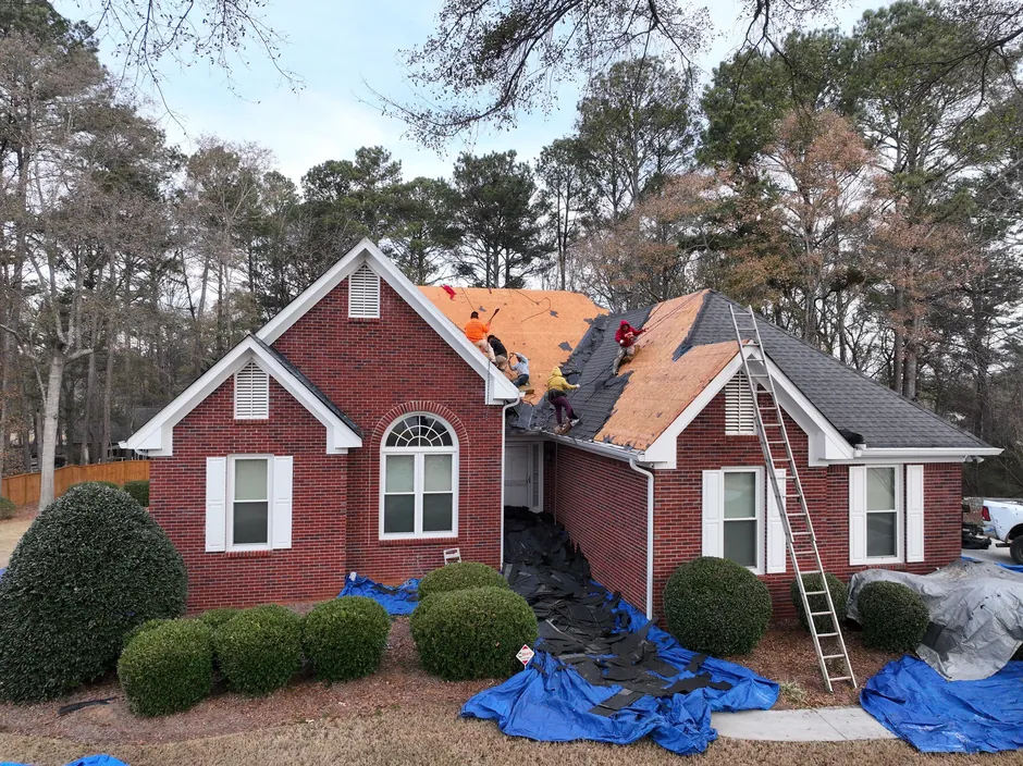 Emergency Storm Damage Roof Repair in Sandy Springs